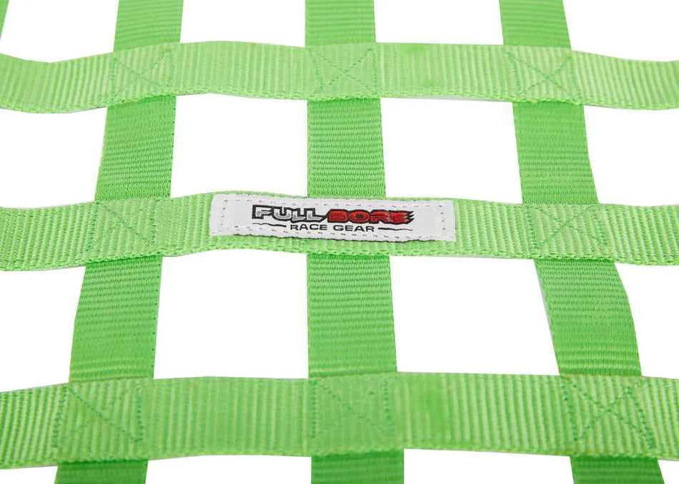 Buggy CanAm window net FULL BORE Race Gear (Green)