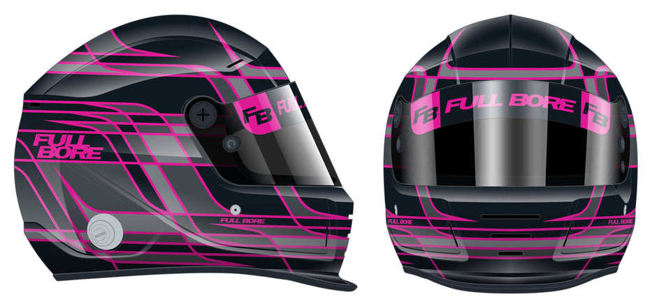 Full Bore Helmet SNELL2025 DBX2- #36 (Top Air)