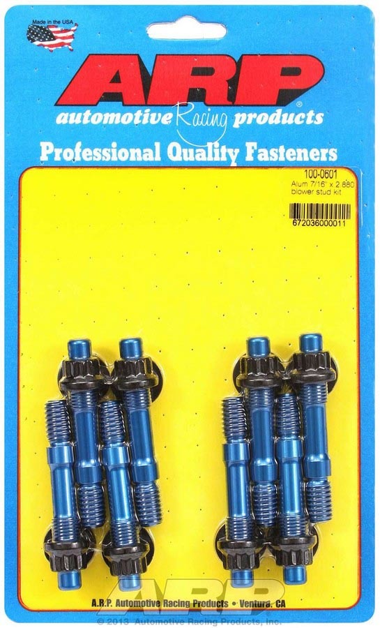 ARP Aluminum Blower Stud Kit 7/16 x 2.880 OAL