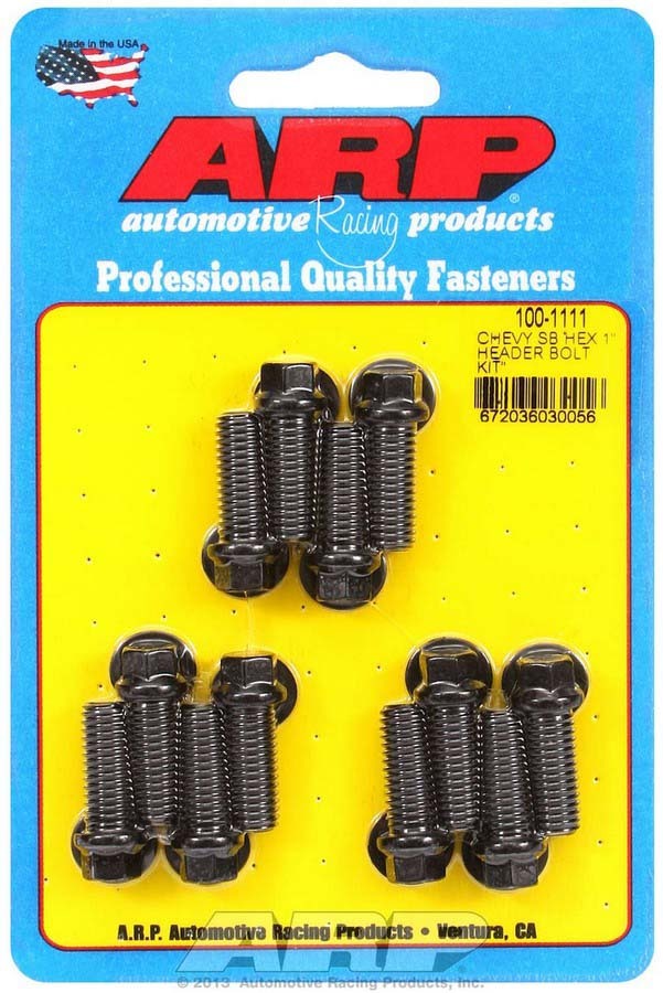 ARP Header Bolt Kit - 6pt. 3/8 x 1.00 UHL (12)