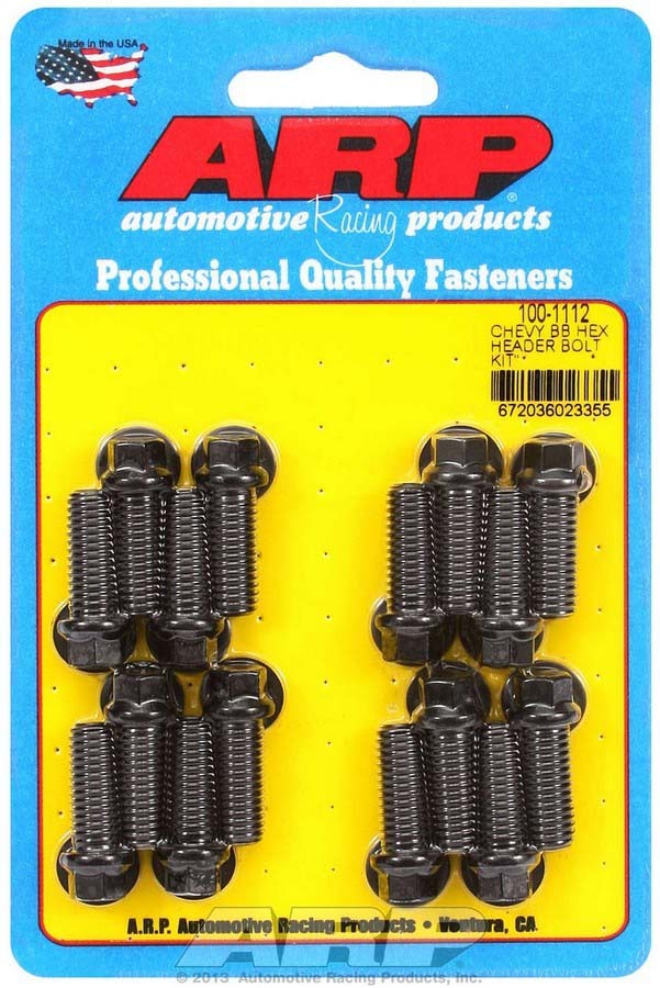ARP Header Bolt Kit - 6pt. 3/8 x 1.00 UHL (16)