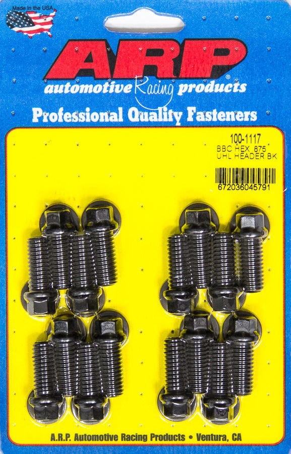 ARP Header Bolt Kit - 6pt. 3/8 x .875 UHL (16)