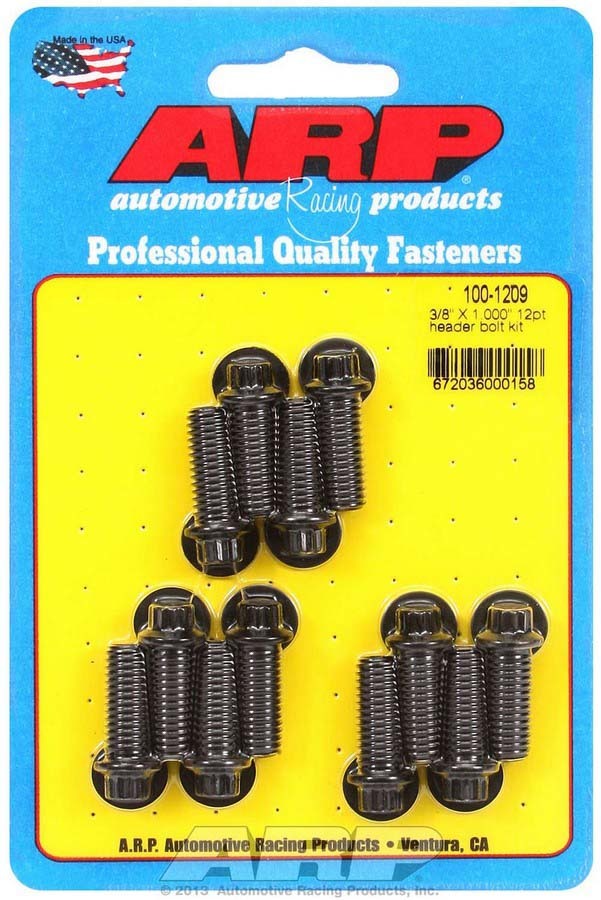 ARP Header Bolt Kit - 12pt. 3/8 x 1.00 UHL (12)