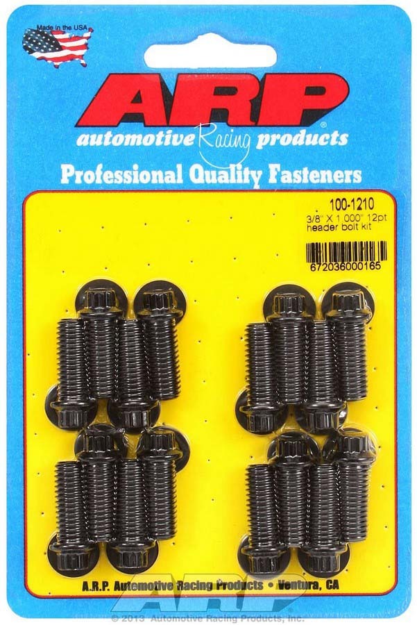 ARP Header Bolt Kit - 12pt. 3/8 x 1.00 UHL (16)