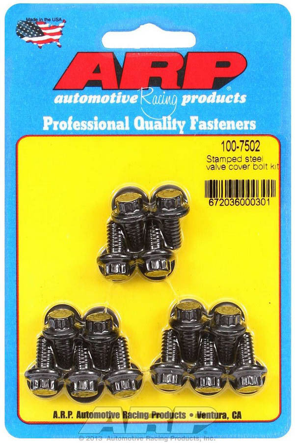 ARP Valve Cover Bolt Kit - 12pt - Stamped Steel