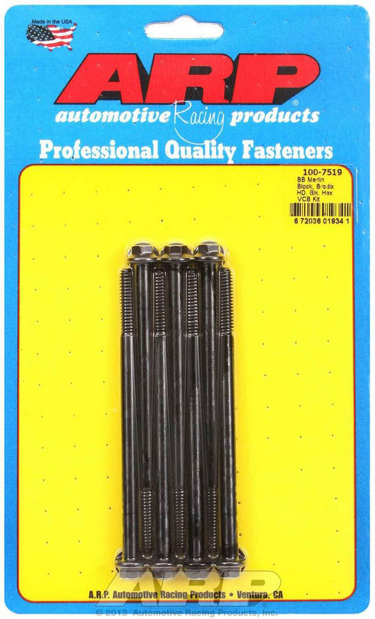 ARP BBC Valve Cover Bolt Kit - 1/4-20 6pt. (7)