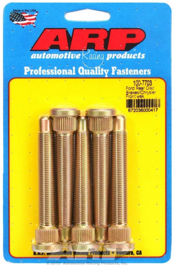 ARP Wheel Stud Kit - 1/2-20 3.500/.625 Knurl (5)