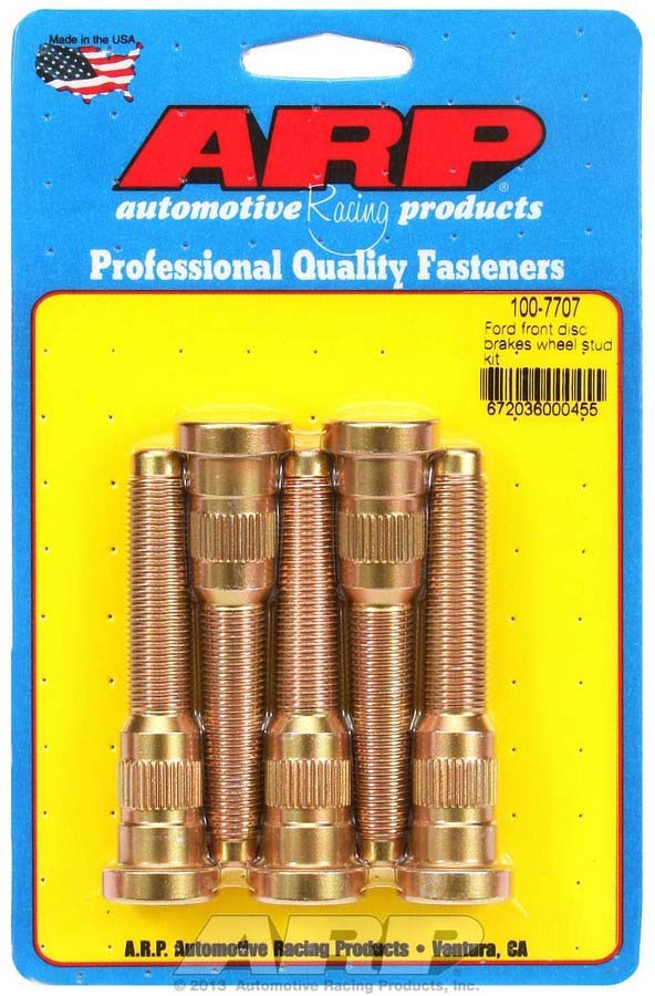 ARP Wheel Stud Kit - 1/2-20 3.050/.618 Knurl (5)