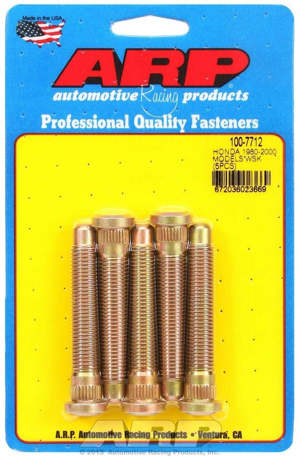 ARP Wheel Stud Kit - M12x1.5 2.850/.485 Knurl