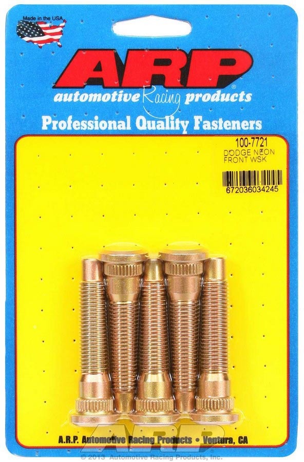 ARP Wheel Stud Kit - Dodge Neon Front
