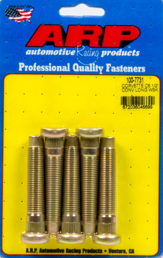 ARP Wheel Stud Kit 5pk C5 Corvette 1/2-20 Conv.