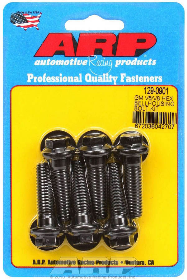 ARP Bellhousing Bolt Kit - 6pt. GM V6/V8