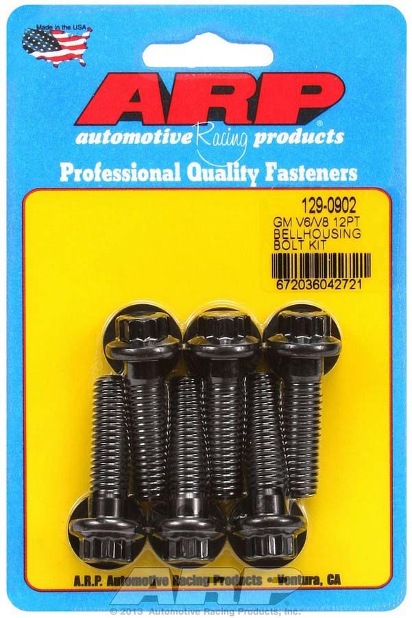 ARP Bellhousing Bolt Kit - 12pt. GM V6/V8