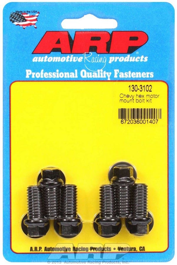 ARP Chevy V8 Motor Mount to Block Bolt Kit - 6pt.