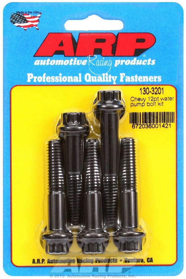 ARP Chevy Water Pump Bolt Kit - 12pt.