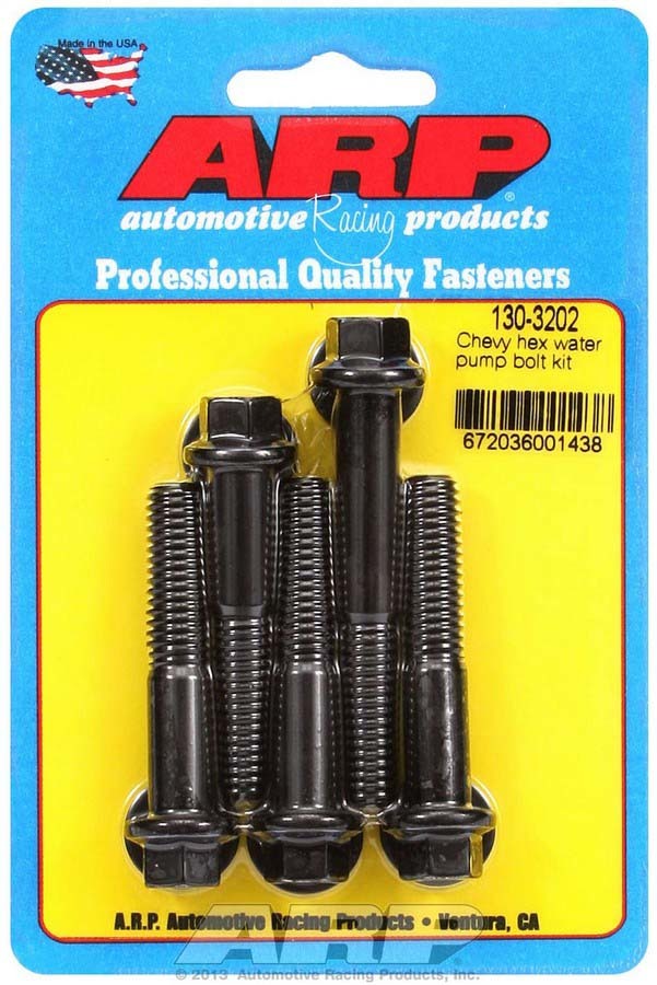 ARP Chevy Water Pump Bolt Kit - 6pt.