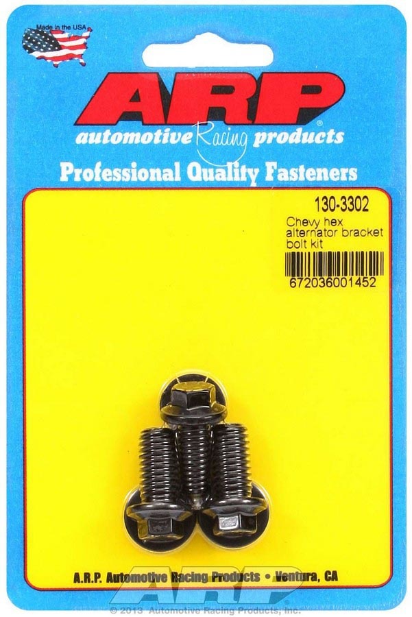ARP GM Alternator Bracket Bolt Kit - 6pt.