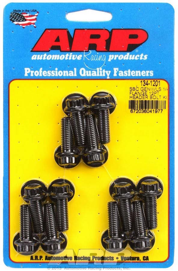 ARP Header Bolt Kit - 12pt. GM LS