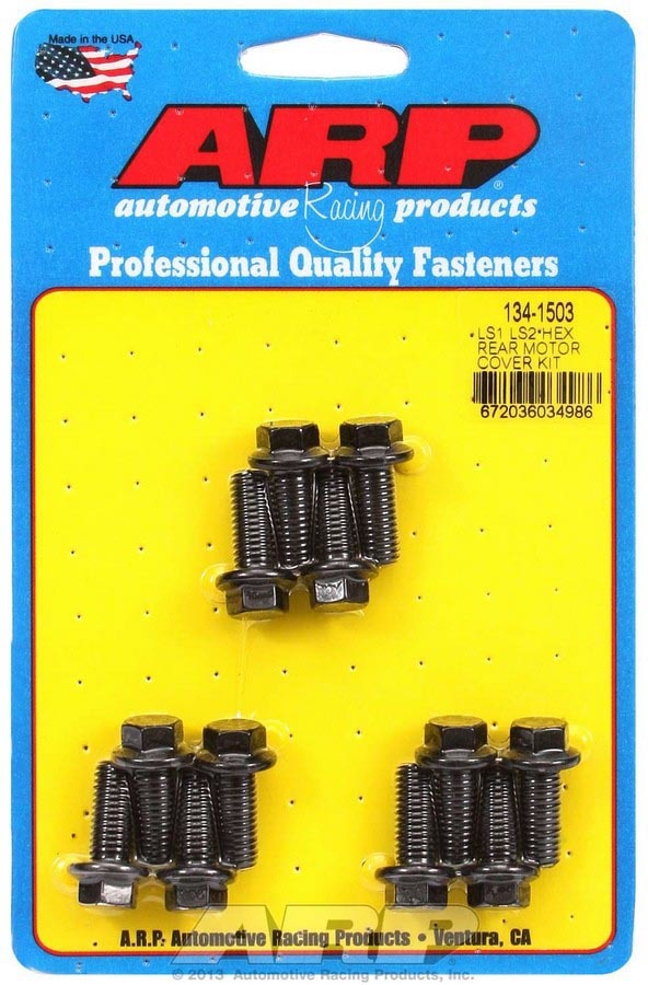 ARP Rear Motor Cover Bolt Kit - 6pt. LS1/LS2