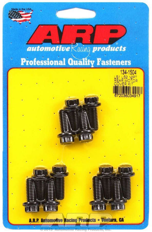 ARP Rear Motor Cover Bolt Kit - 12pt. LS1/LS2