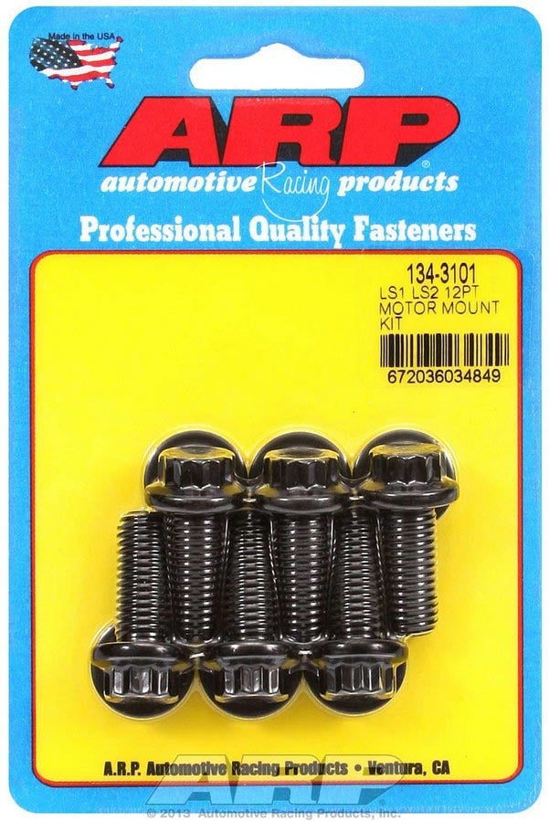 ARP Motor Mount Bolt Kit 12pt. LS1/LS2