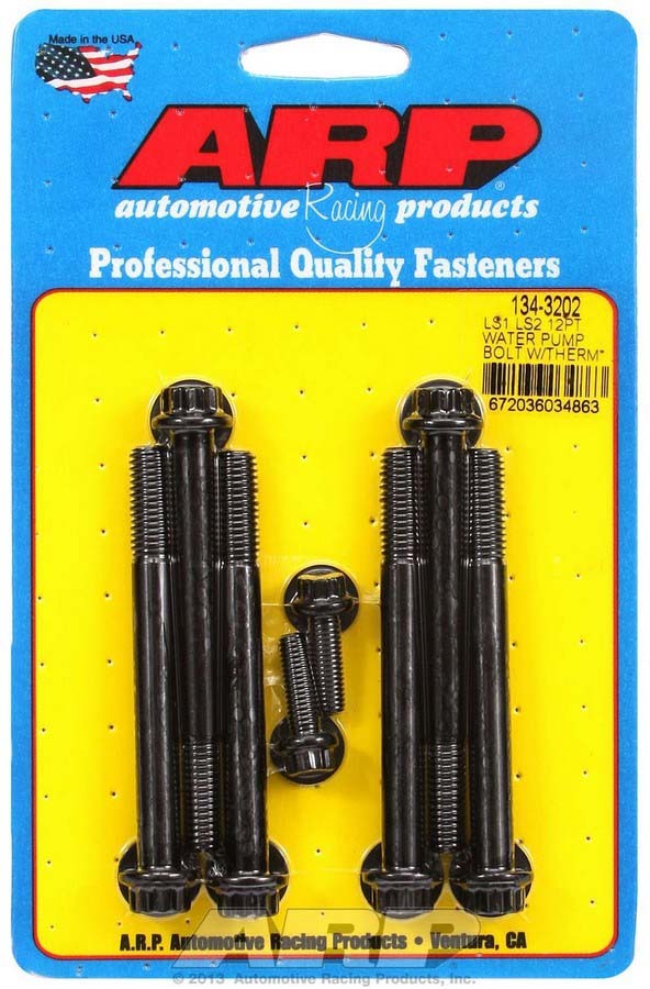 ARP W/P & Thermostat Housing Bolt Kit - 12pt. LS1/LS2