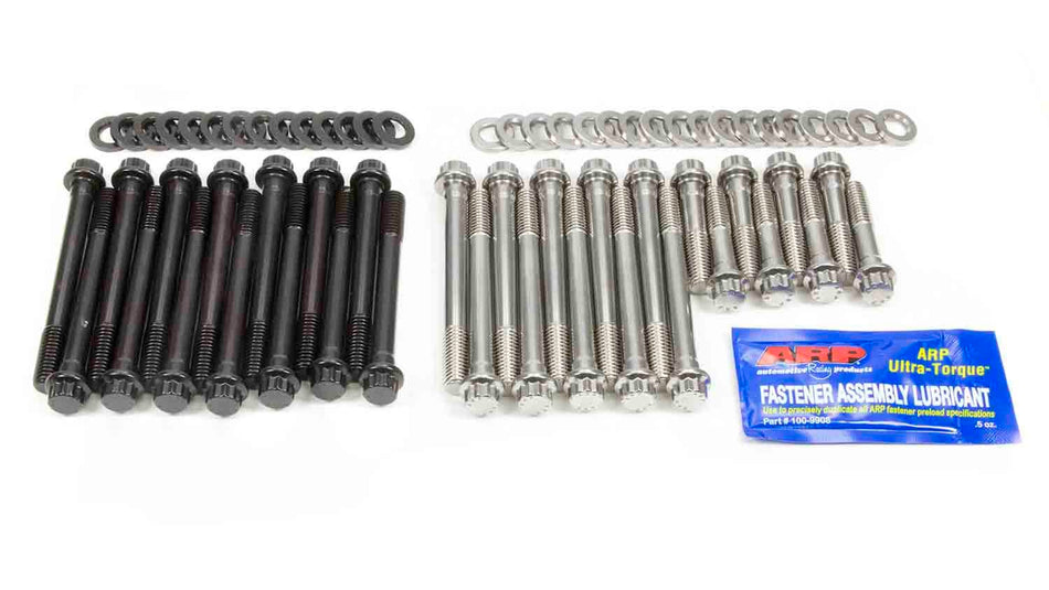 ARP BBC Head Bolt Kit 12pt w/S.S.Outer Bolts