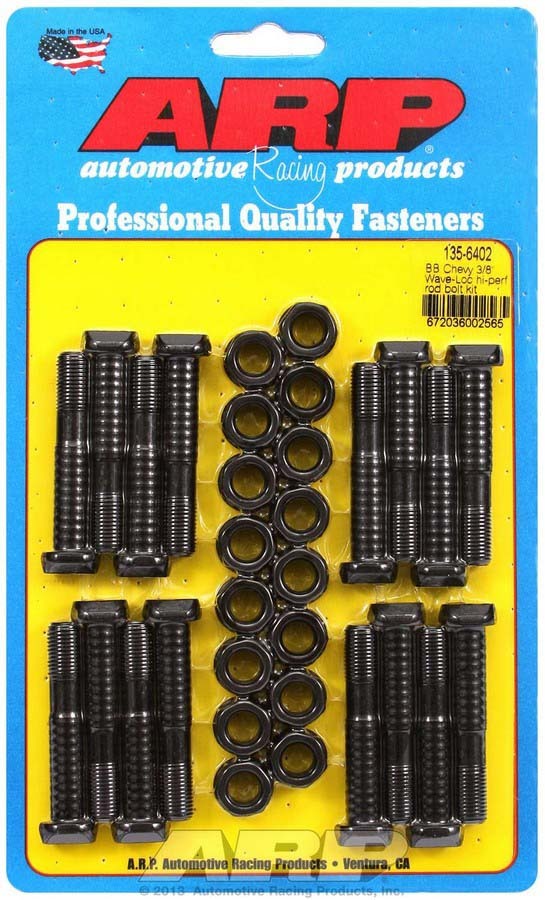 ARP BBC Rod Bolt Kit - Fits 396-427 w/3/8