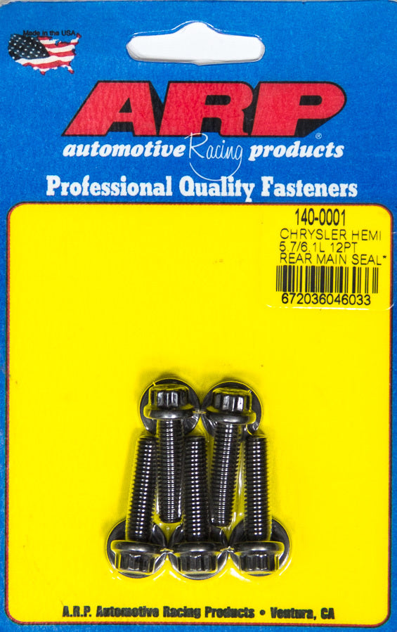 ARP Rear Motor Cover Bolt Kit Mopar 5.7/6.1L Hemi