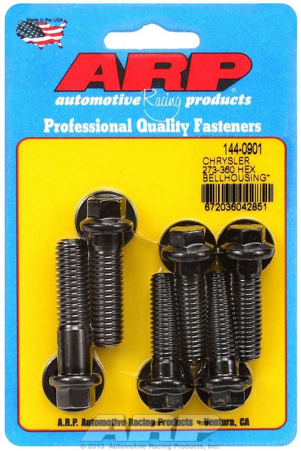 ARP Bellhousing Bolt Kit 6pt SBM 273-360