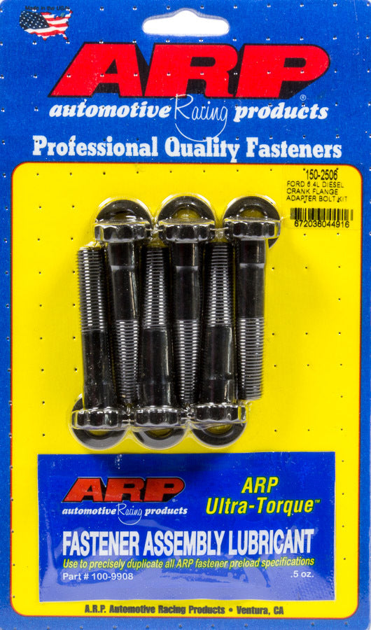 ARP Crank Flange Adapter Bolt Kit Ford 6.4L DSL