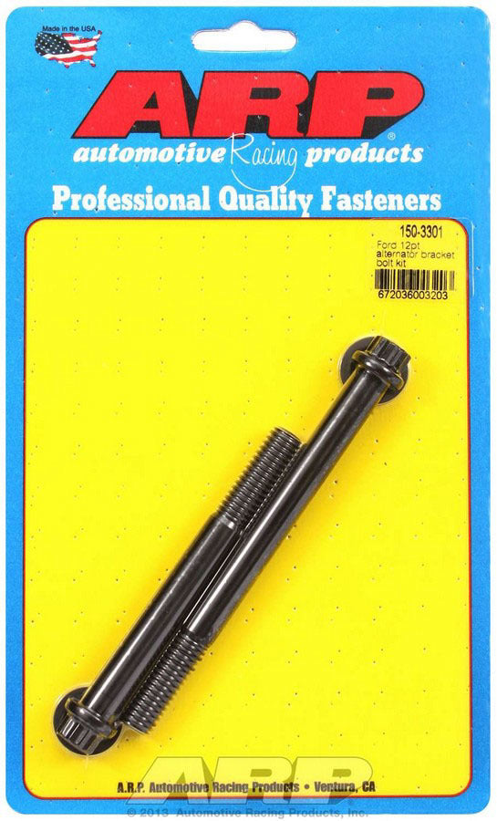 ARP Ford Alternator Bracket Bolt Kit - 12pt.