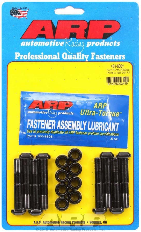 ARP Ford Rod Bolt Kit - Fits 2000cc Inline 4