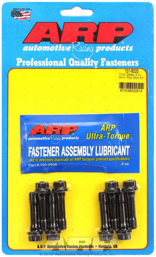ARP Ford Rod Bolt Kit - Fits Zetec 2.0L 9mm