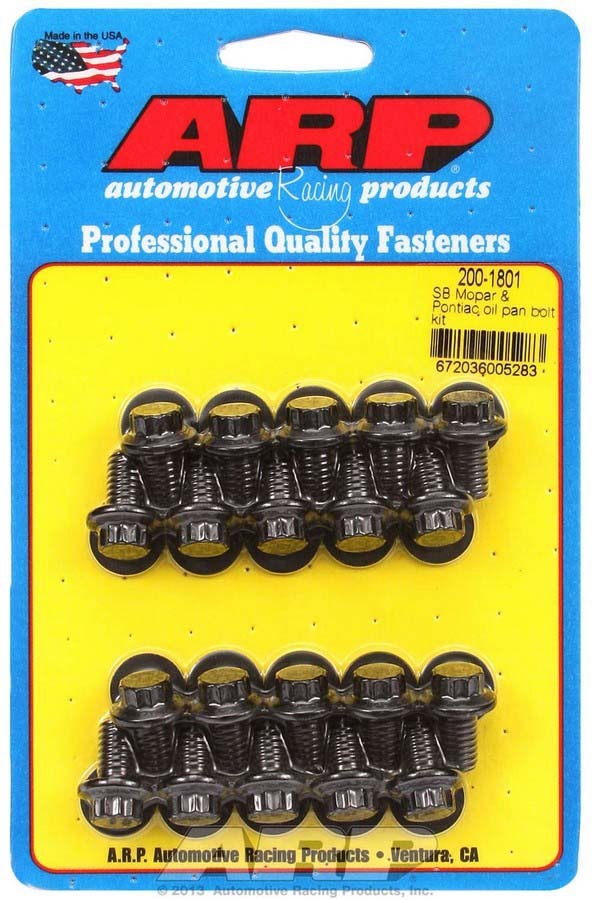 ARP SBM Oil Pan Bolt Kit - 12pt.
