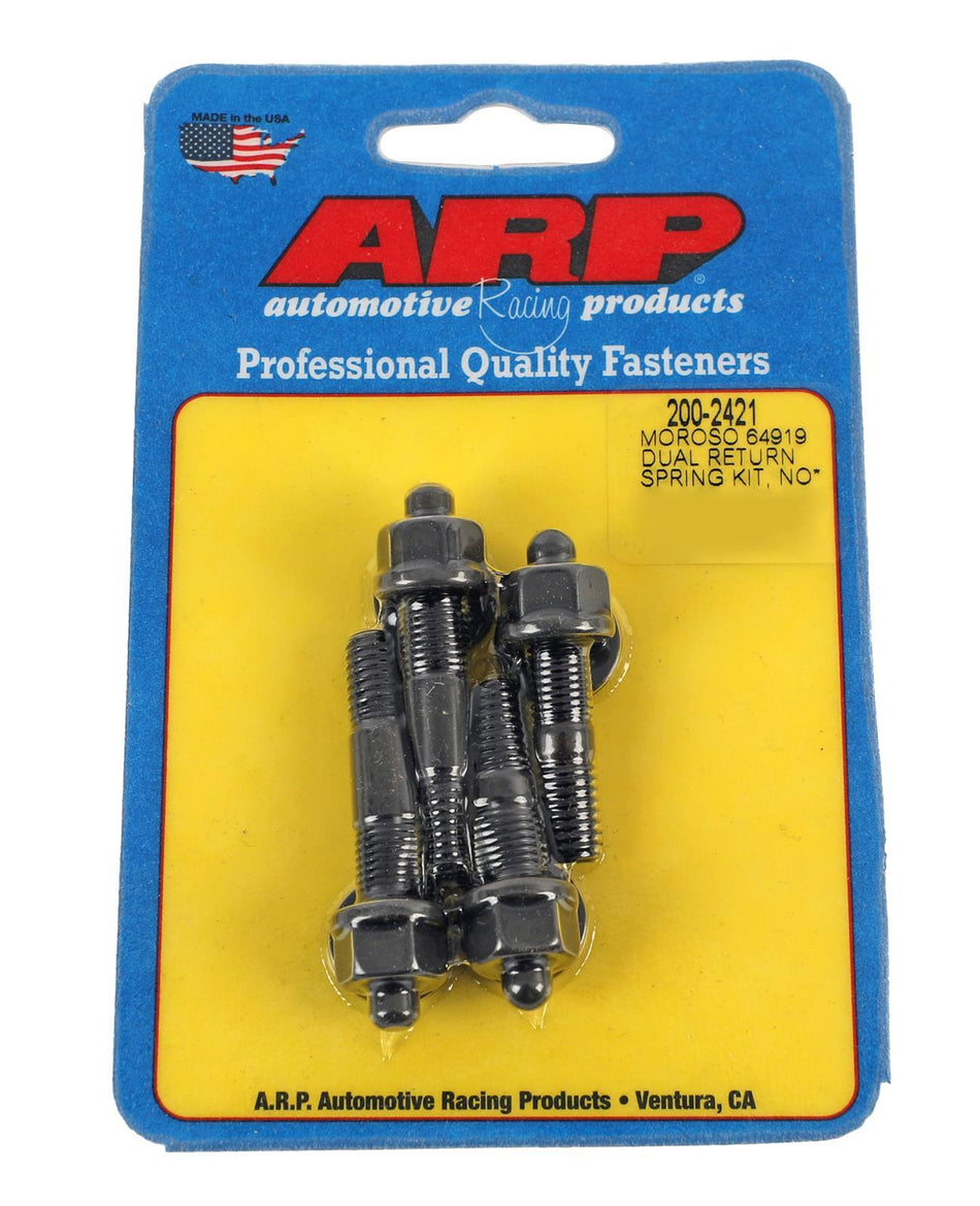 ARP Black Oxide Carb Studs Use w/1in Spacer