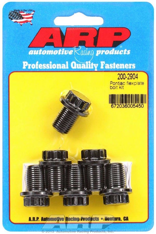 ARP Pontiac Flexplate Bolt Kit - 6-Bolt