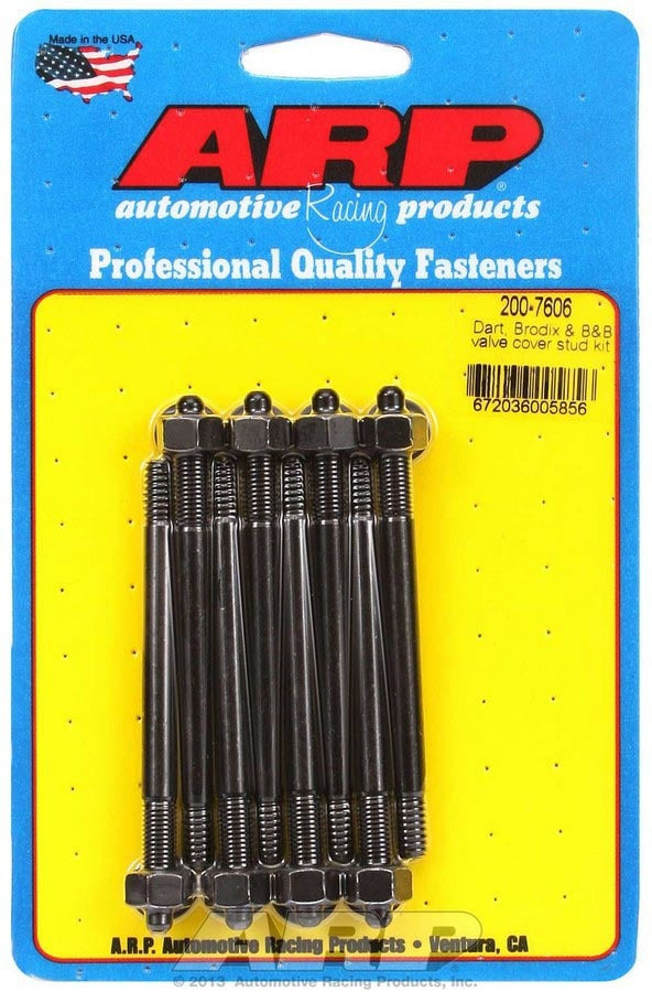 ARP Valve Cover Stud Kit 1/4 6pt. (8)
