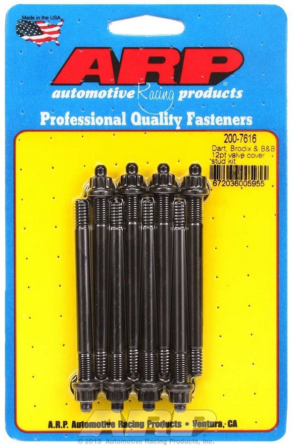 ARP Valve Cover Stud Kit 1/4 12pt. (8)