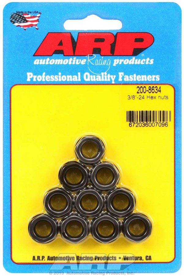 ARP Hex Nuts - 3/8-24 (10)