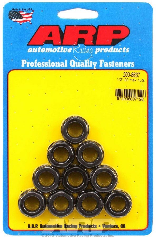 ARP Hex Nuts - 1/2-20 (10)