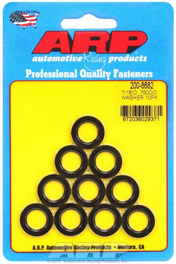 ARP Conn. Rod Washers - 7/16 ID x .675 OD Chamfer(10)