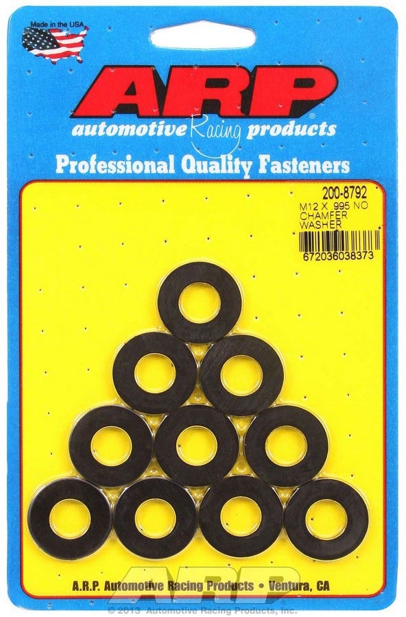 ARP 12mm Washers 10pk .995 OD Non-Chamfer