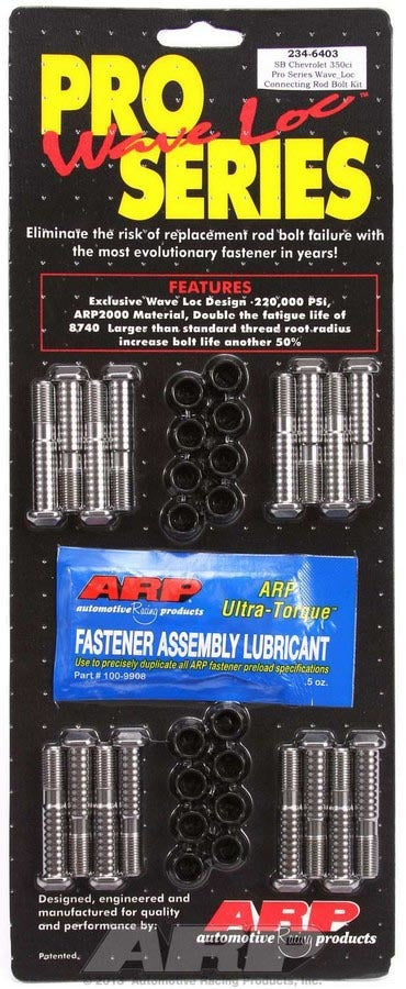 ARP SBC Rod Bolt Kit - Fits 305/307/350