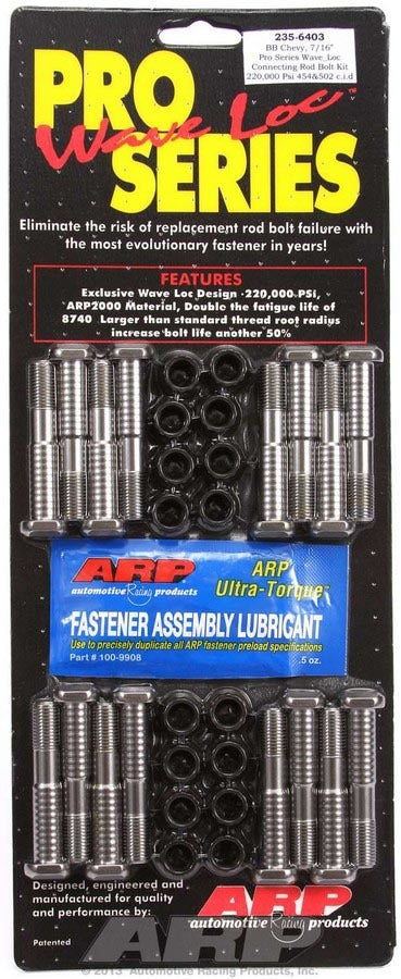 ARP BBC Rod Bolt Kit - 7/16 Pro-Series