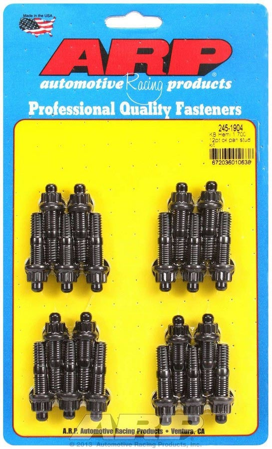 ARP Oil Pan Stud Kit - KB Hemi w/12pt. Nuts