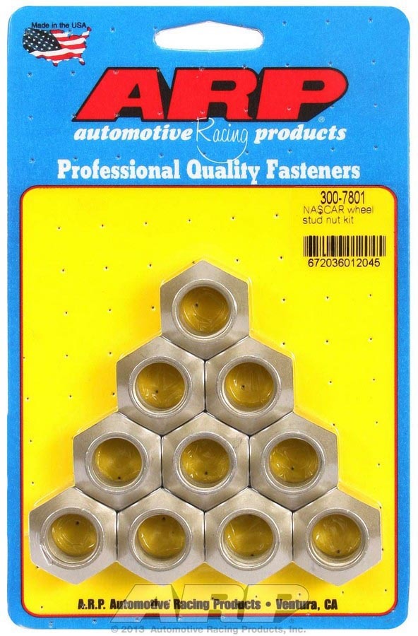 ARP Nascar Wheel Stud Nut Kit (10)