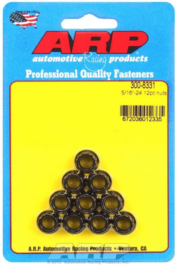 ARP 5/16-24 12pt. Nuts (10)