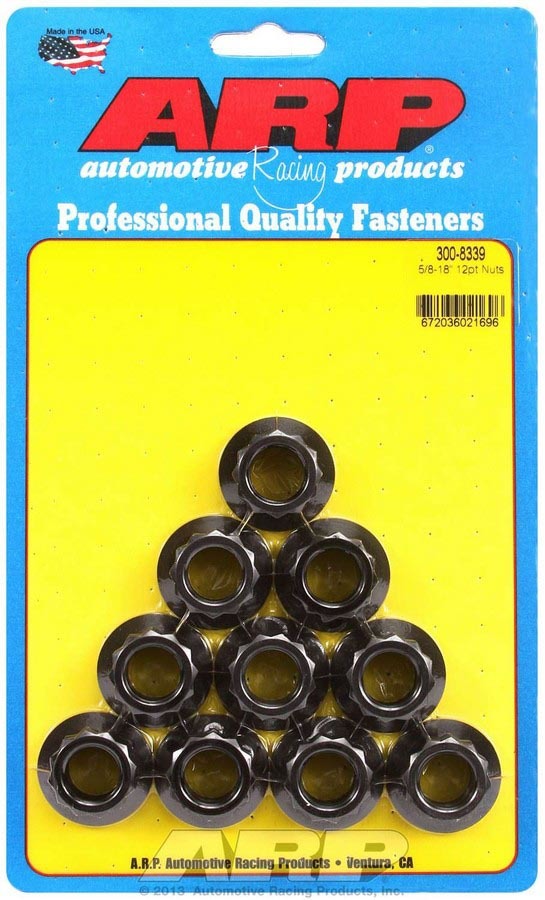 ARP 5/8-18 12pt. Nuts (10)