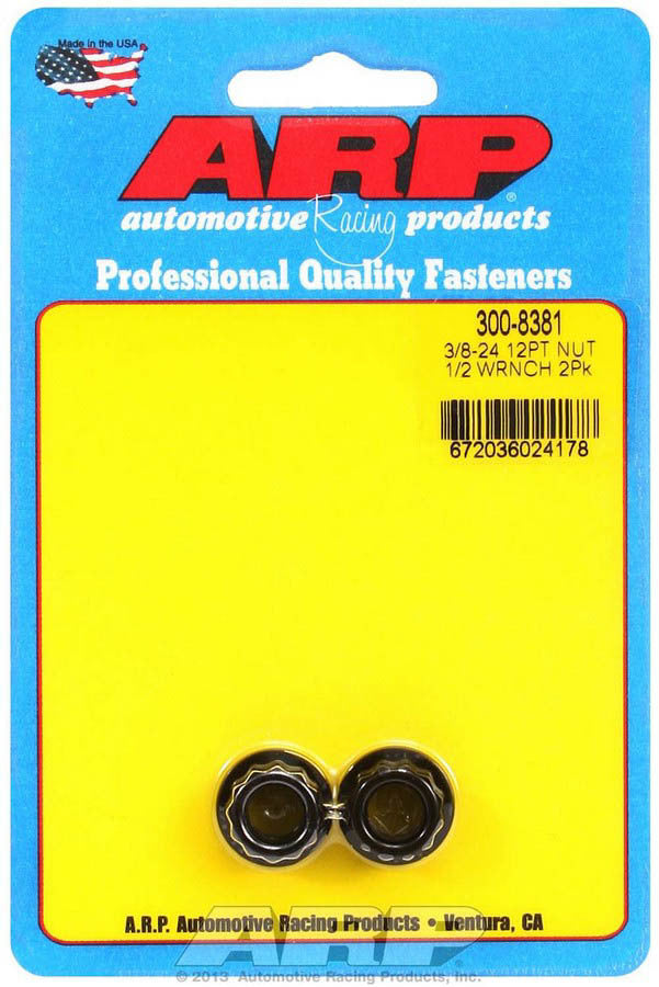 ARP 3/8-24 12pt. Nuts (2pk)